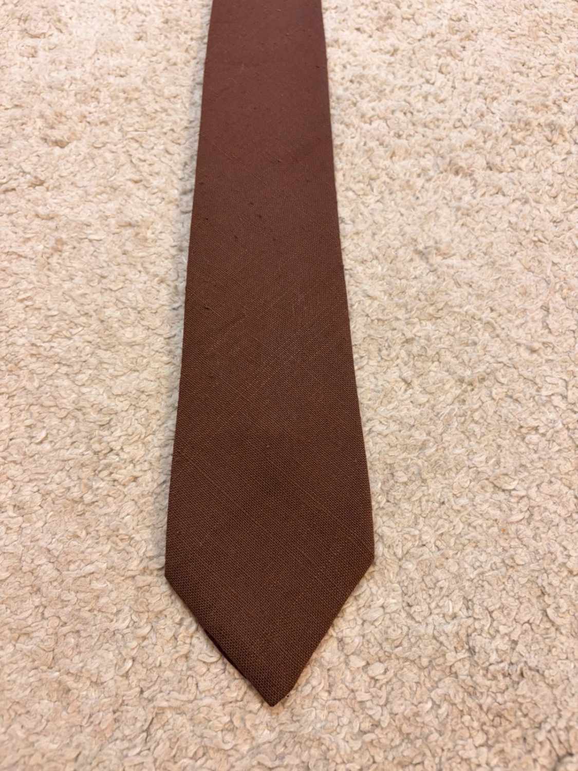 👔 Cravate Pirelli Collection - Soie - Marron