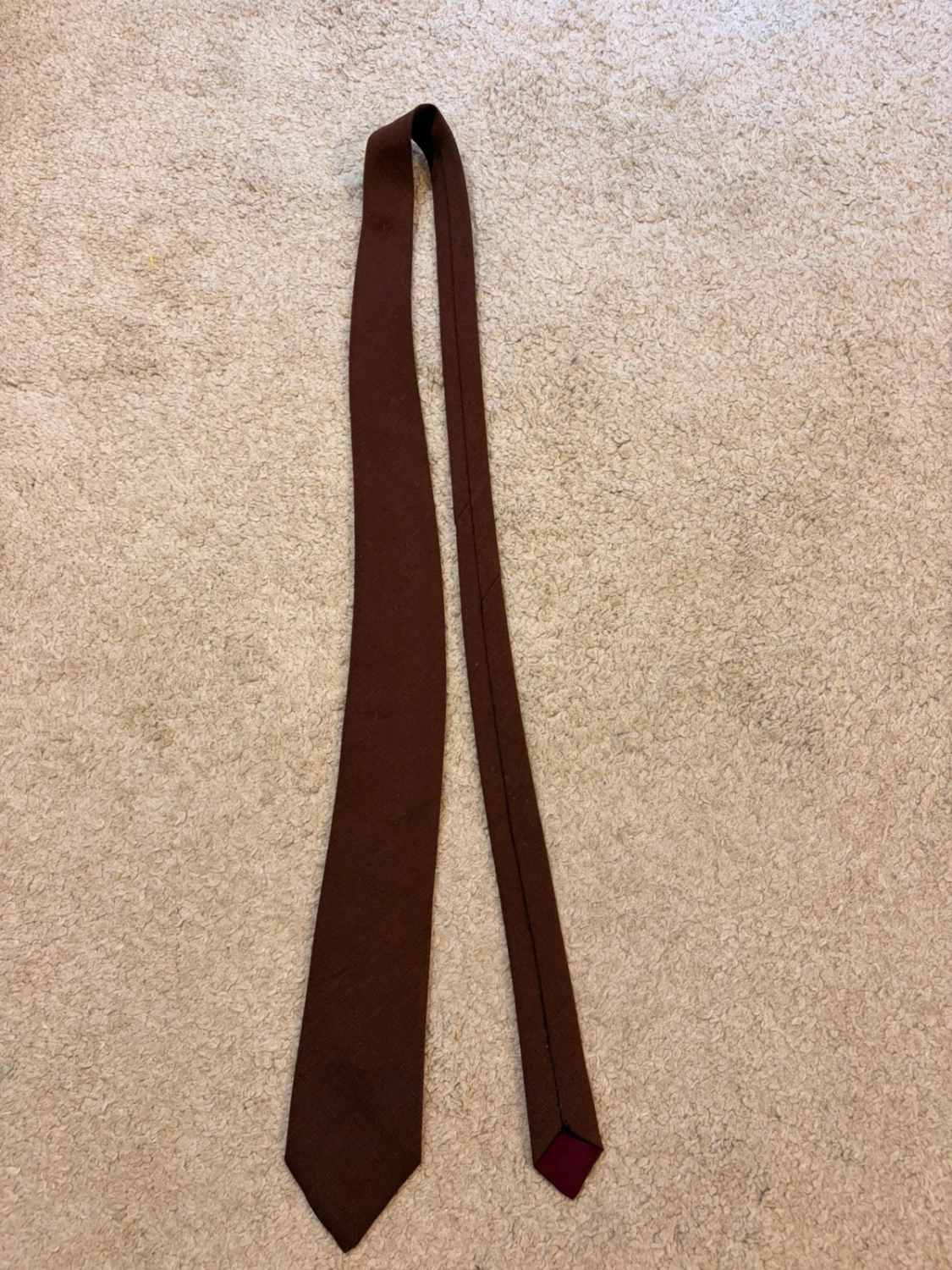 👔 Cravate Pirelli Collection - Soie - Marron