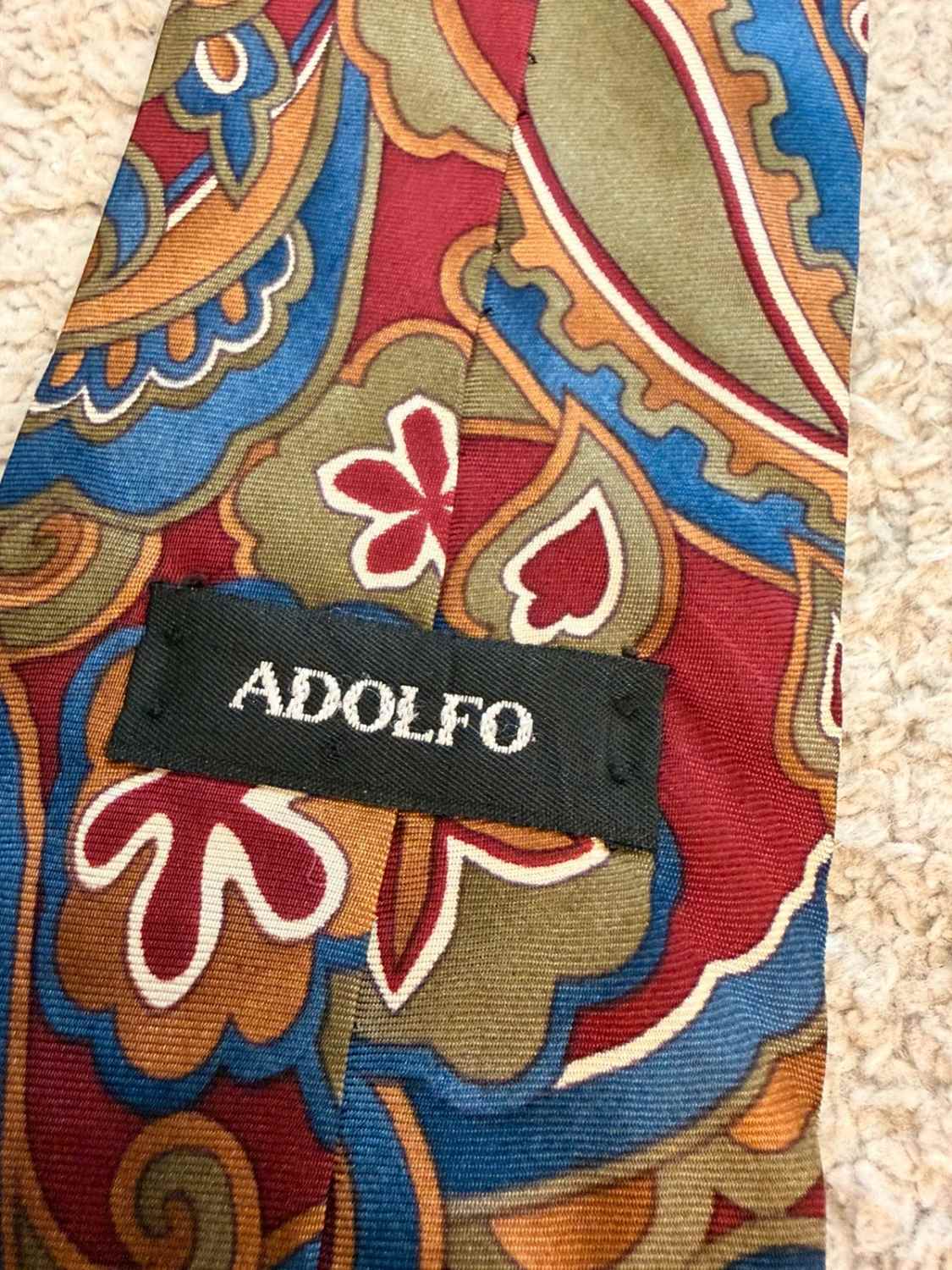 👔 Cravate Adolfo en Soie - Multicolore