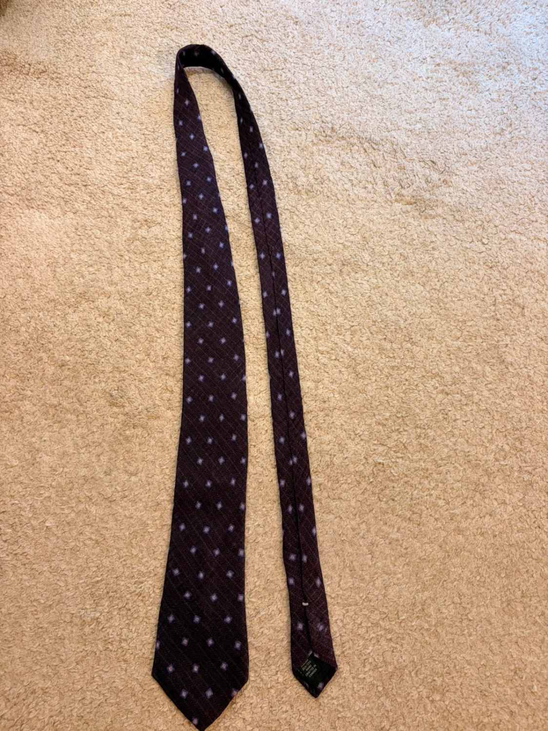 👔 Cravate Garrison "Hand Crafted" - Soie - Violet & Bleu