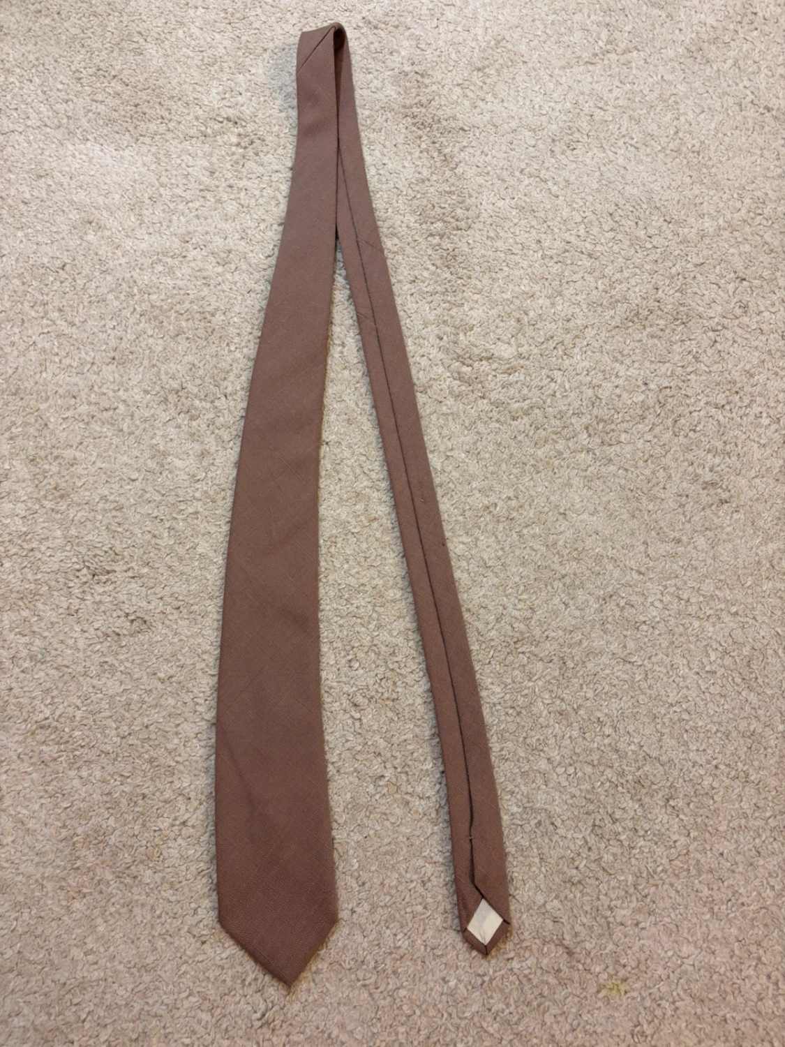 👔 Cravate Sears - Coton - Marron