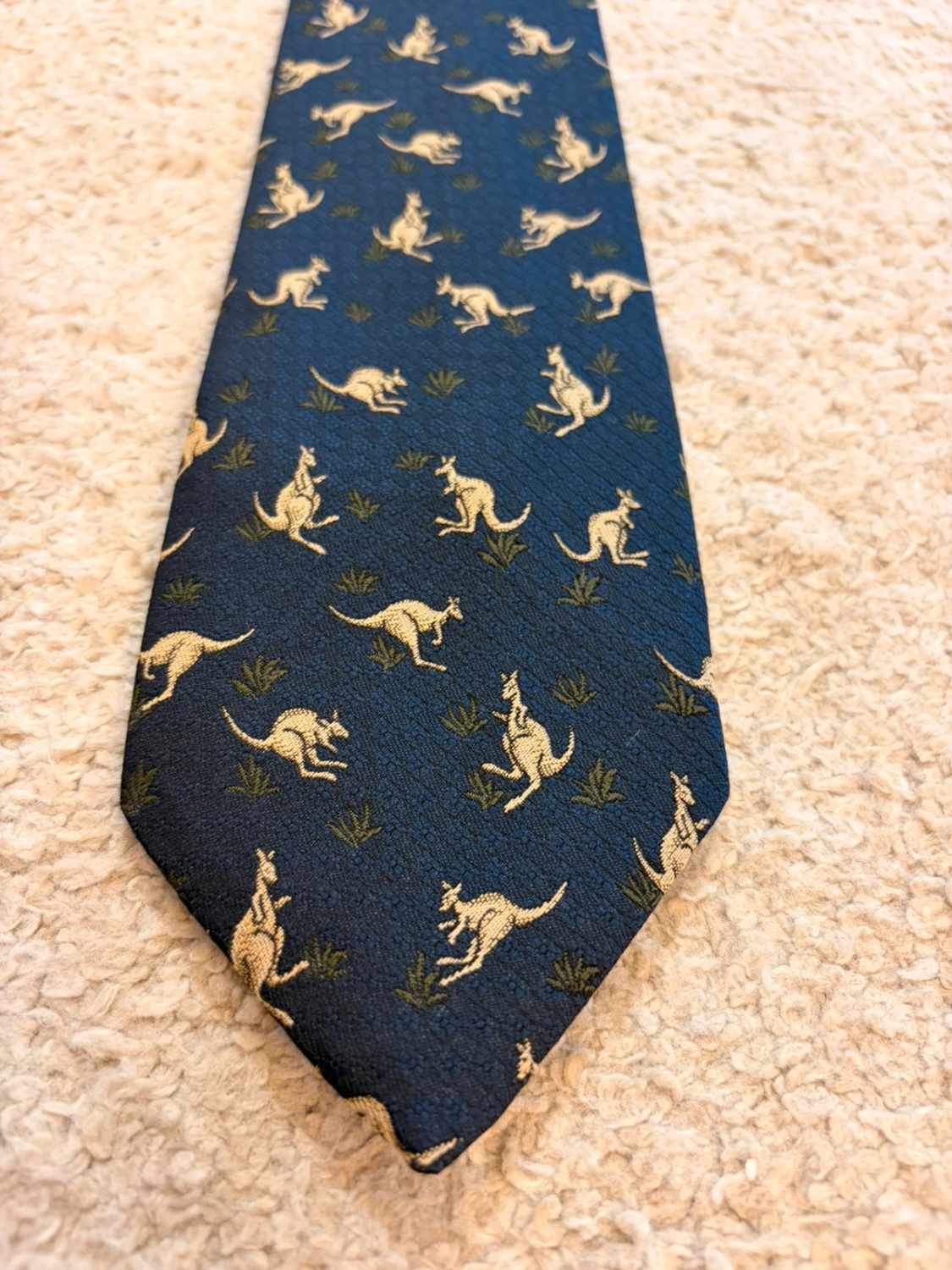 👔 Cravate Sunshine Ties - Motif Kangourou