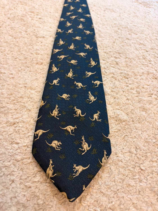 👔 Cravate Sunshine Ties - Motif Kangourou