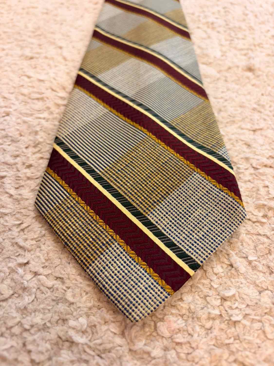 👔 Cravate Rayée Terruzzi - Multicolore