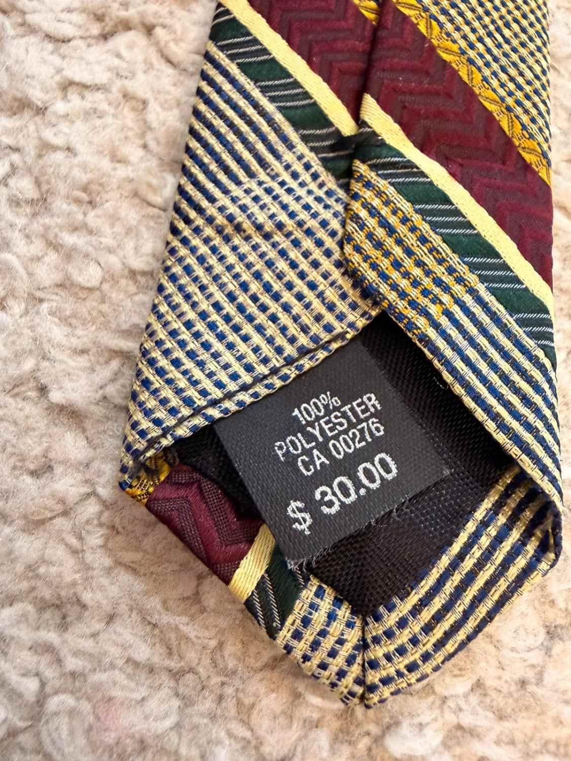 👔 Cravate Rayée Terruzzi - Multicolore