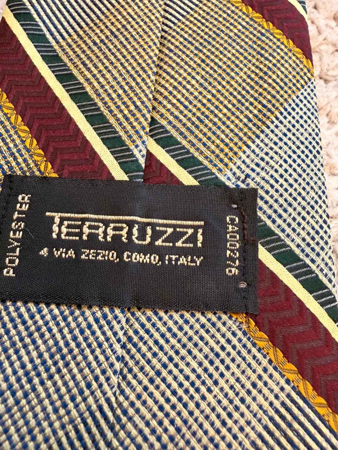 👔 Cravate Rayée Terruzzi - Multicolore