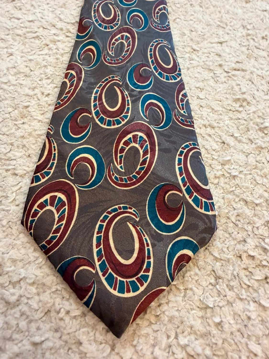 👔 Cravate Grenadier - Multicolore (Gris, Bordeaux, Vert, Beige)