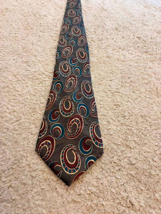 👔 Cravate Grenadier - Multicolore (Gris, Bordeaux, Vert, Beige)