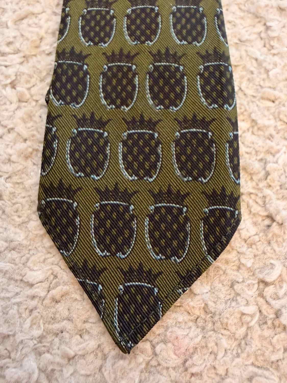 👔 Cravate Young’s - Mélange Soie & Laine - Kaki