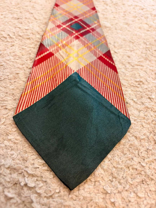 👔 Cravate Regal - Multicolore (Vert, Rouge, Jaune, Beige)