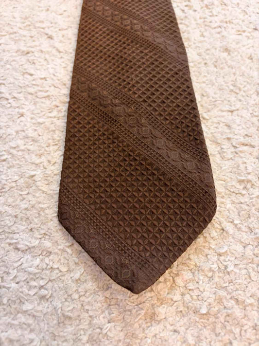 👔 Cravate Wemlon by Wembley - Marron Classique