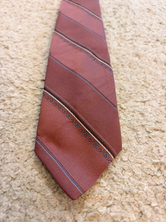 👔 Cravate Mervyn’s - Motifs Rose, Bleu, Blanc & Vert
