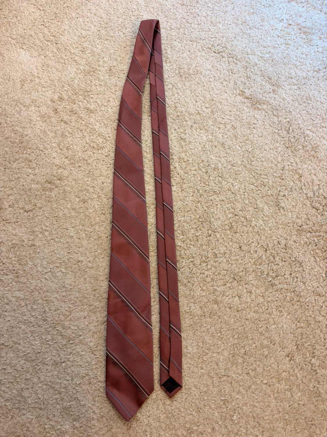 👔 Cravate Mervyn’s - Motifs Rose, Bleu, Blanc & Vert