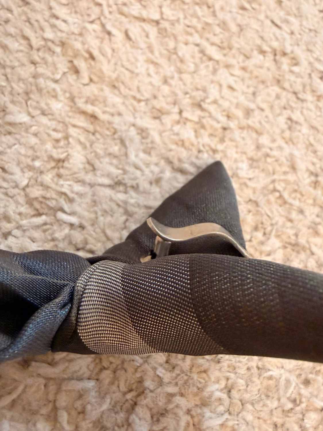 👔 Cravate Rayee Don Loper - Gris & Bleu