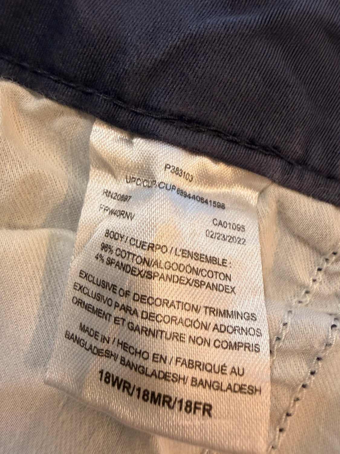Pantalon Dickies W38 Skinny Marine - Femme