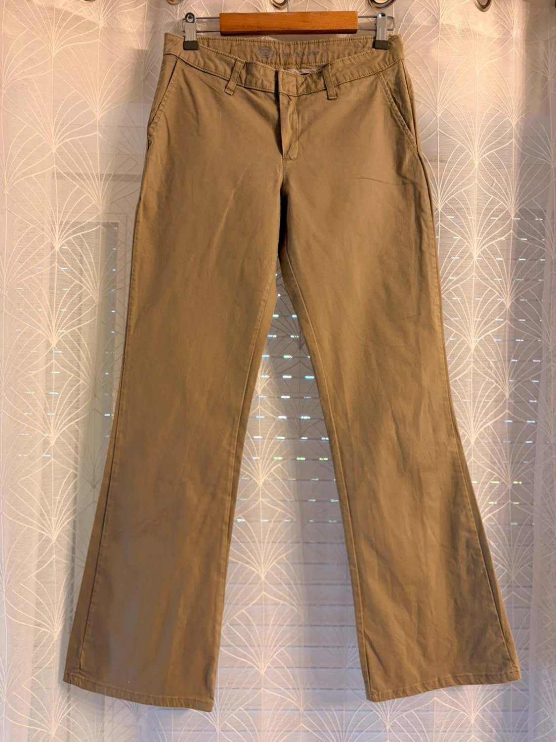 Pantalon Dickies W28 Slim Fit Beige - Femme