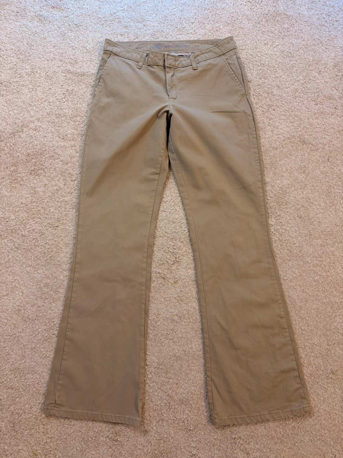 Pantalon Dickies W28 Slim Fit Beige - Femme