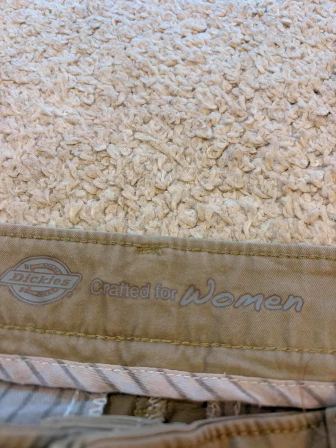 Pantalon Dickies W28 Slim Fit Beige - Femme