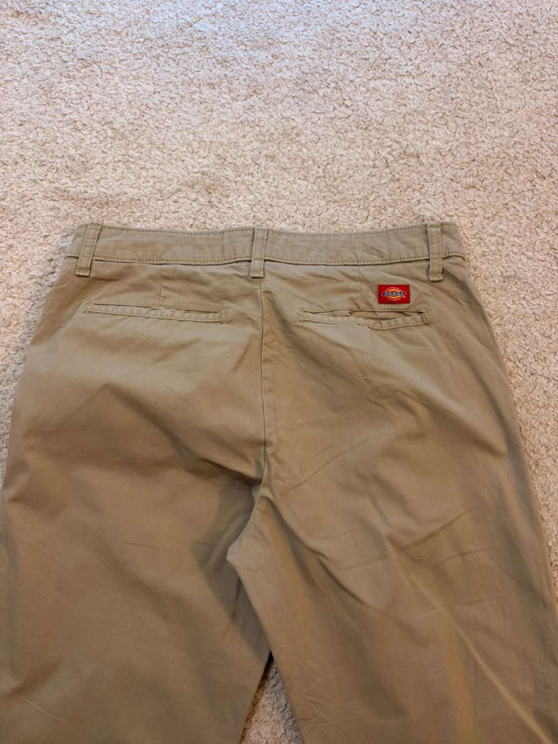 Pantalon Dickies W28 Slim Fit Beige - Femme