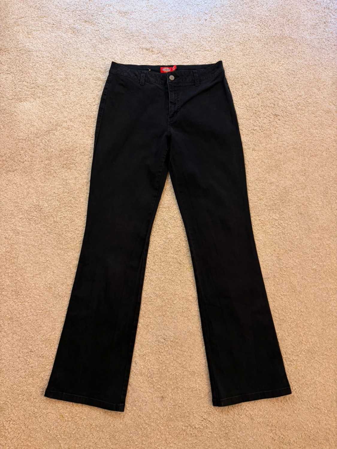 Pantalon Dickies W28 Femme Noir - Élasthanne