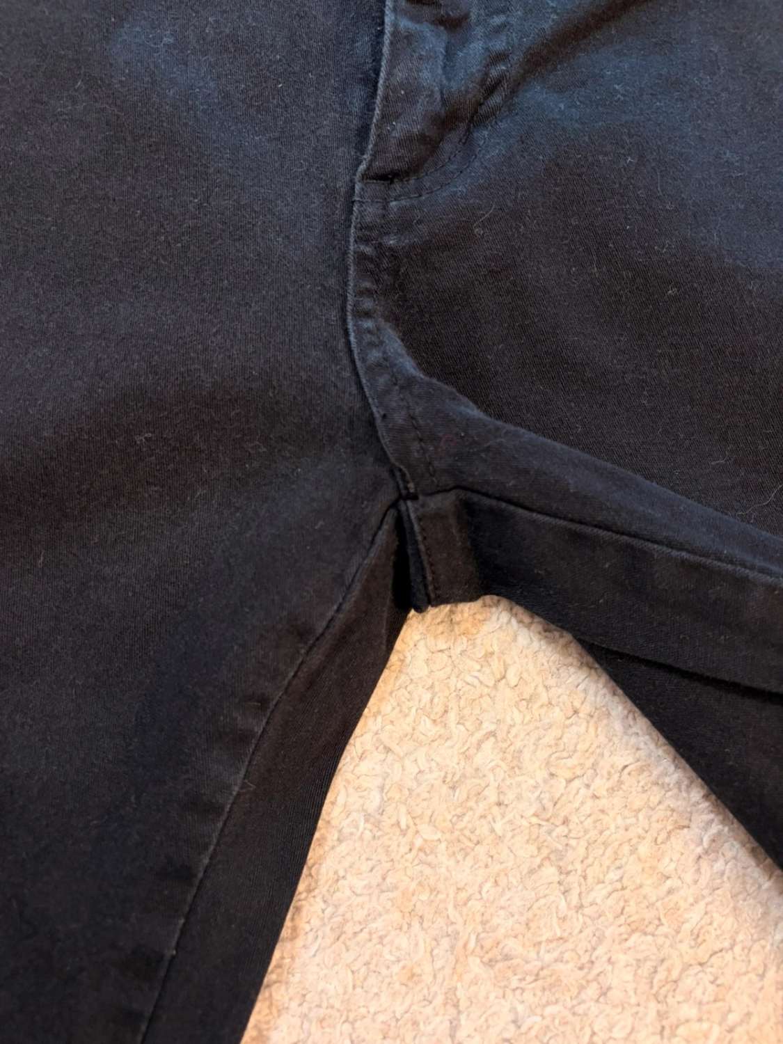 Pantalon Dickies W28 Femme Noir - Élasthanne