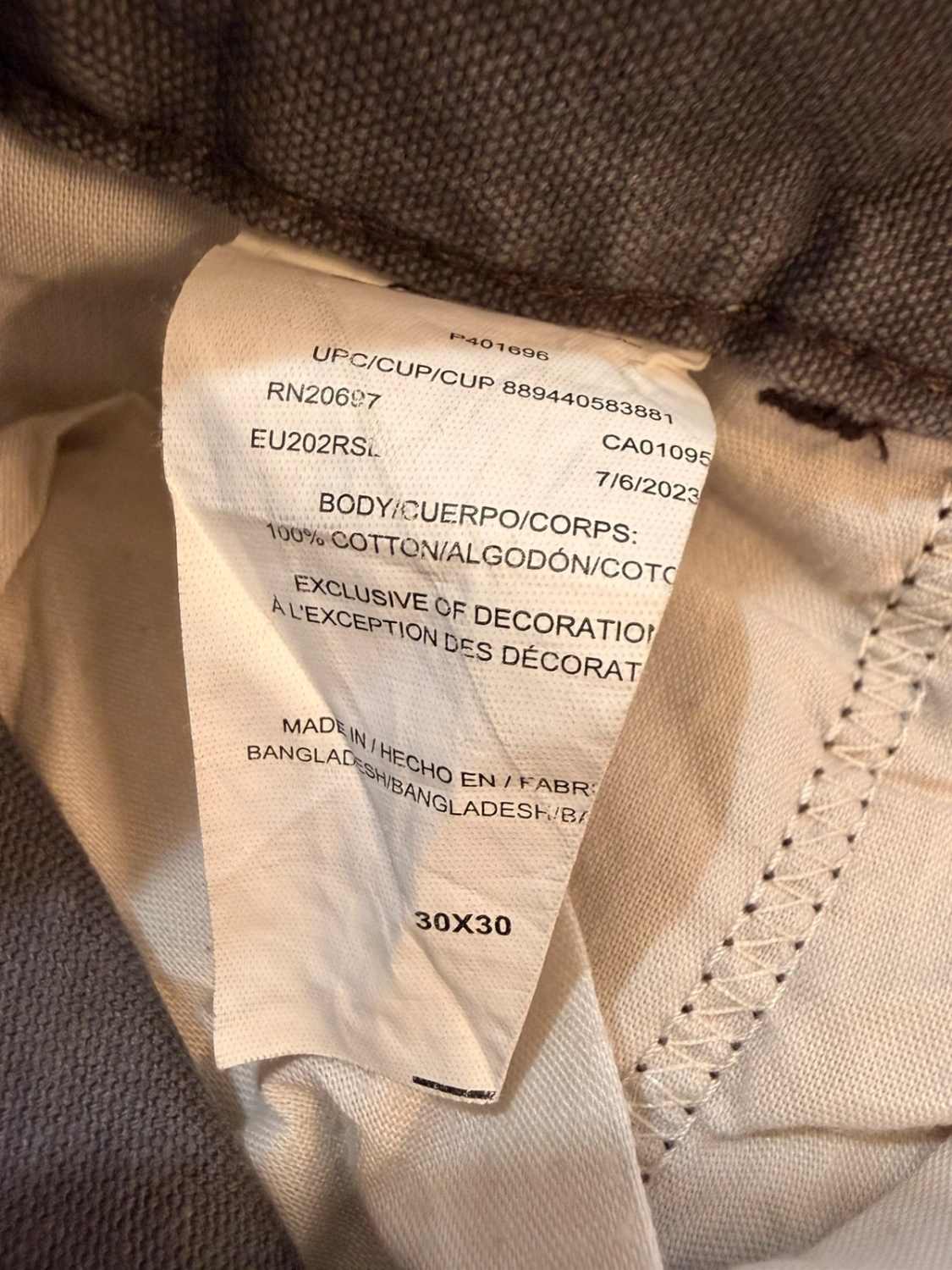 Pantalon Dickies Homme Gris - Coton