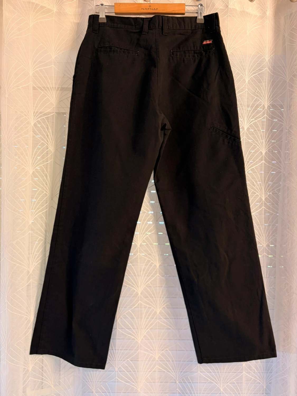 Pantalon Dickies W30 (L) Femme Noir - Coton