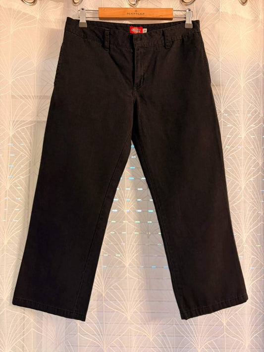 Pantalon Court Dickies W28 Gris Foncé - Femme