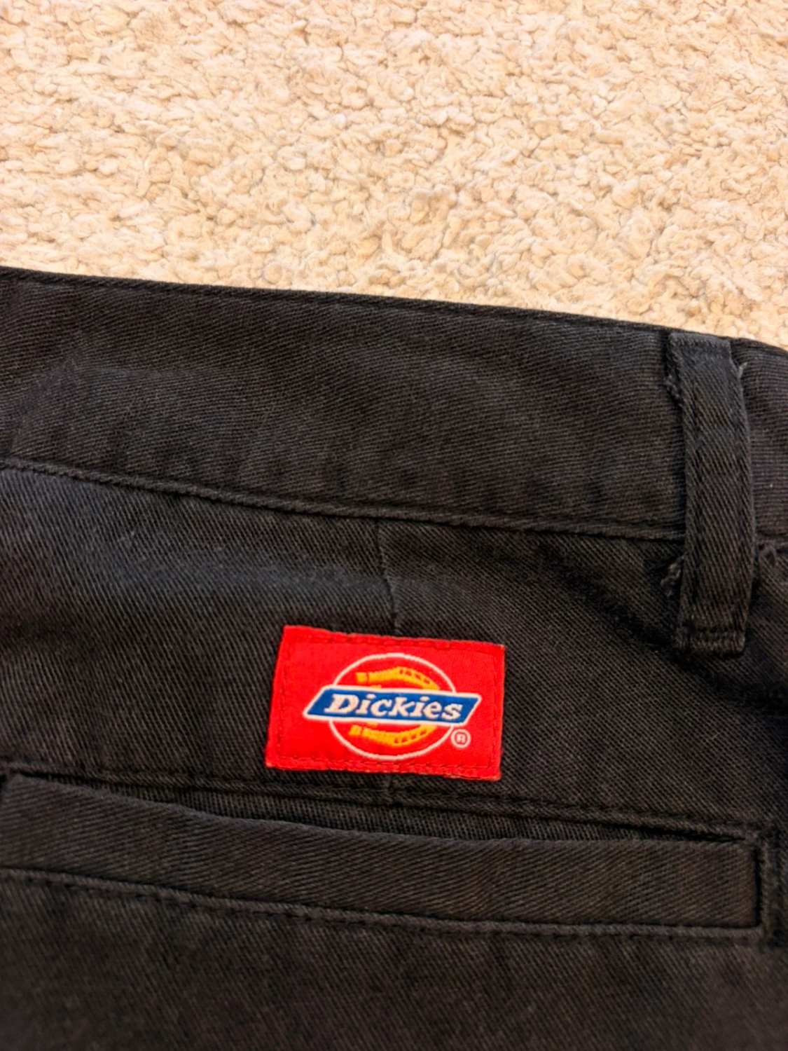 Pantalon Court Dickies W28 Gris Foncé - Femme