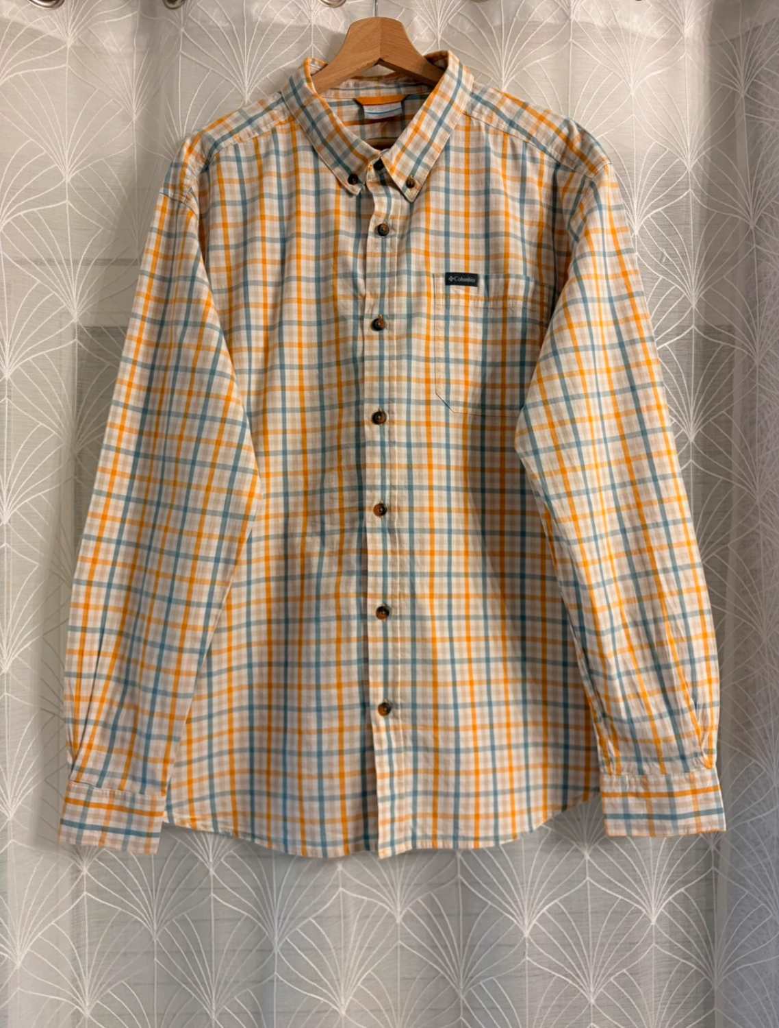 Camicia Columbia a Quadri - Uomo XL