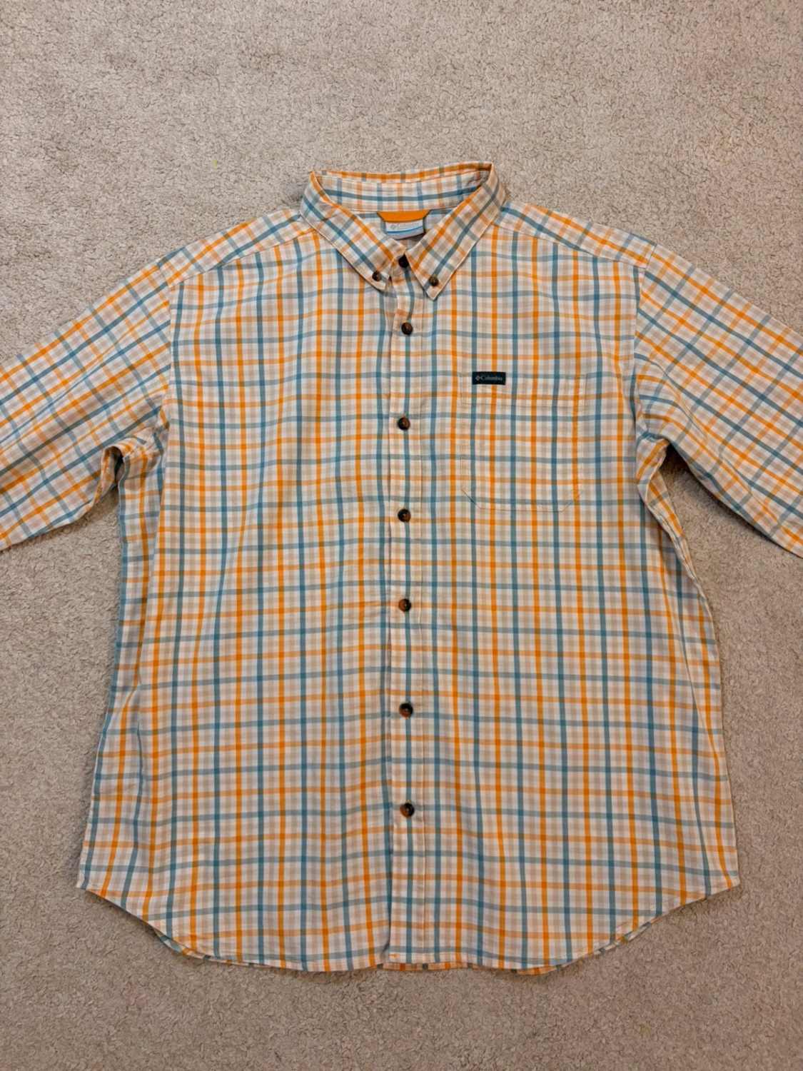 Camicia Columbia a Quadri - Uomo XL