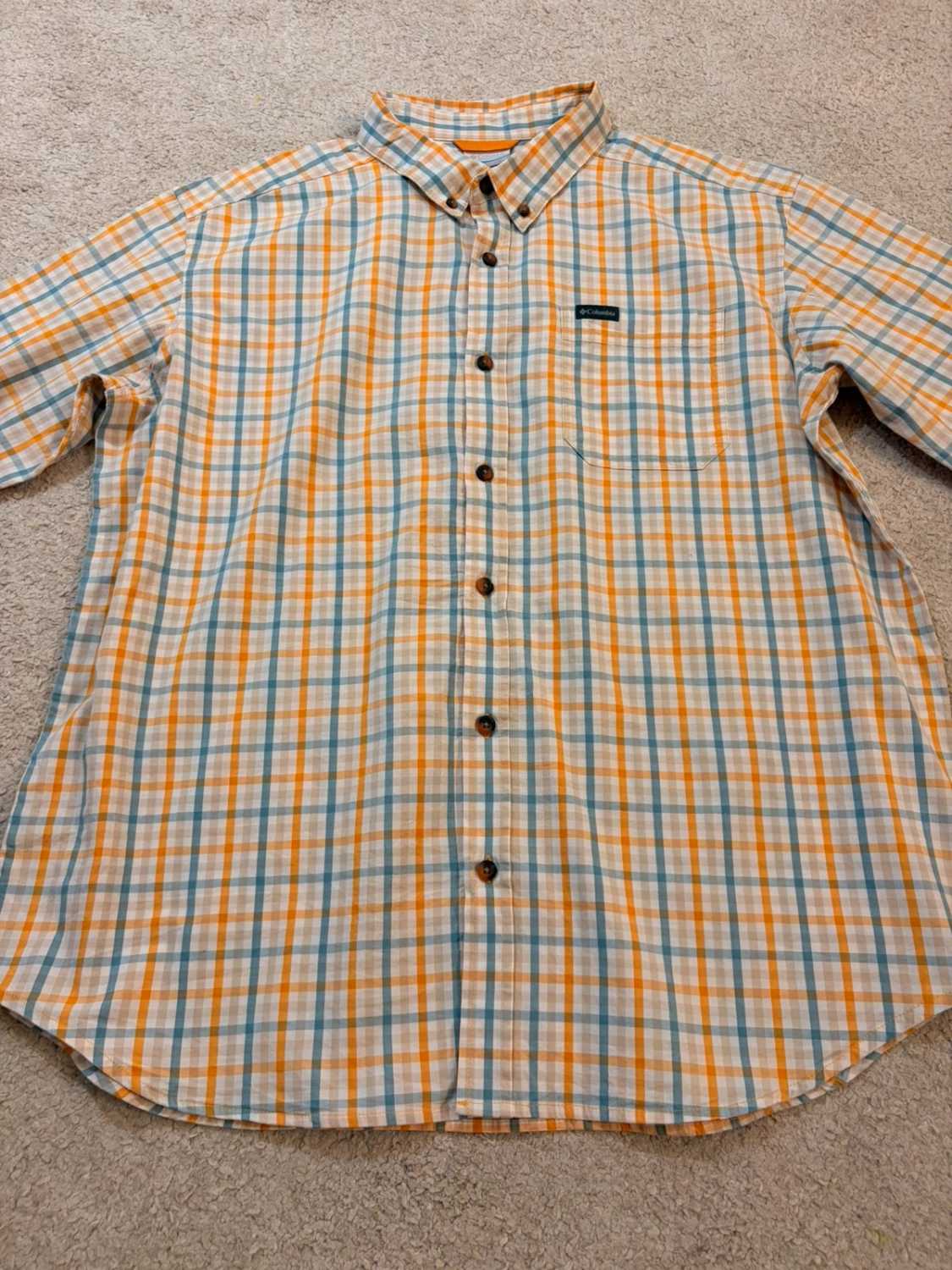 Camicia Columbia a Quadri - Uomo XL