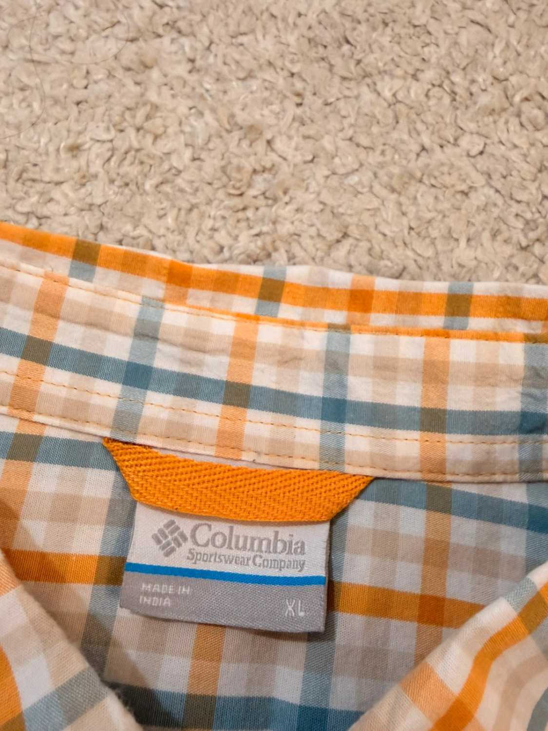 Camicia Columbia a Quadri - Uomo XL