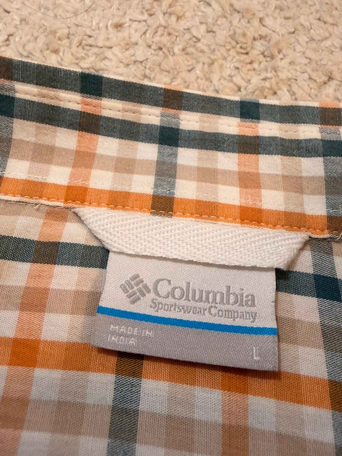 Columbia Geruit Overhemd - Heren L