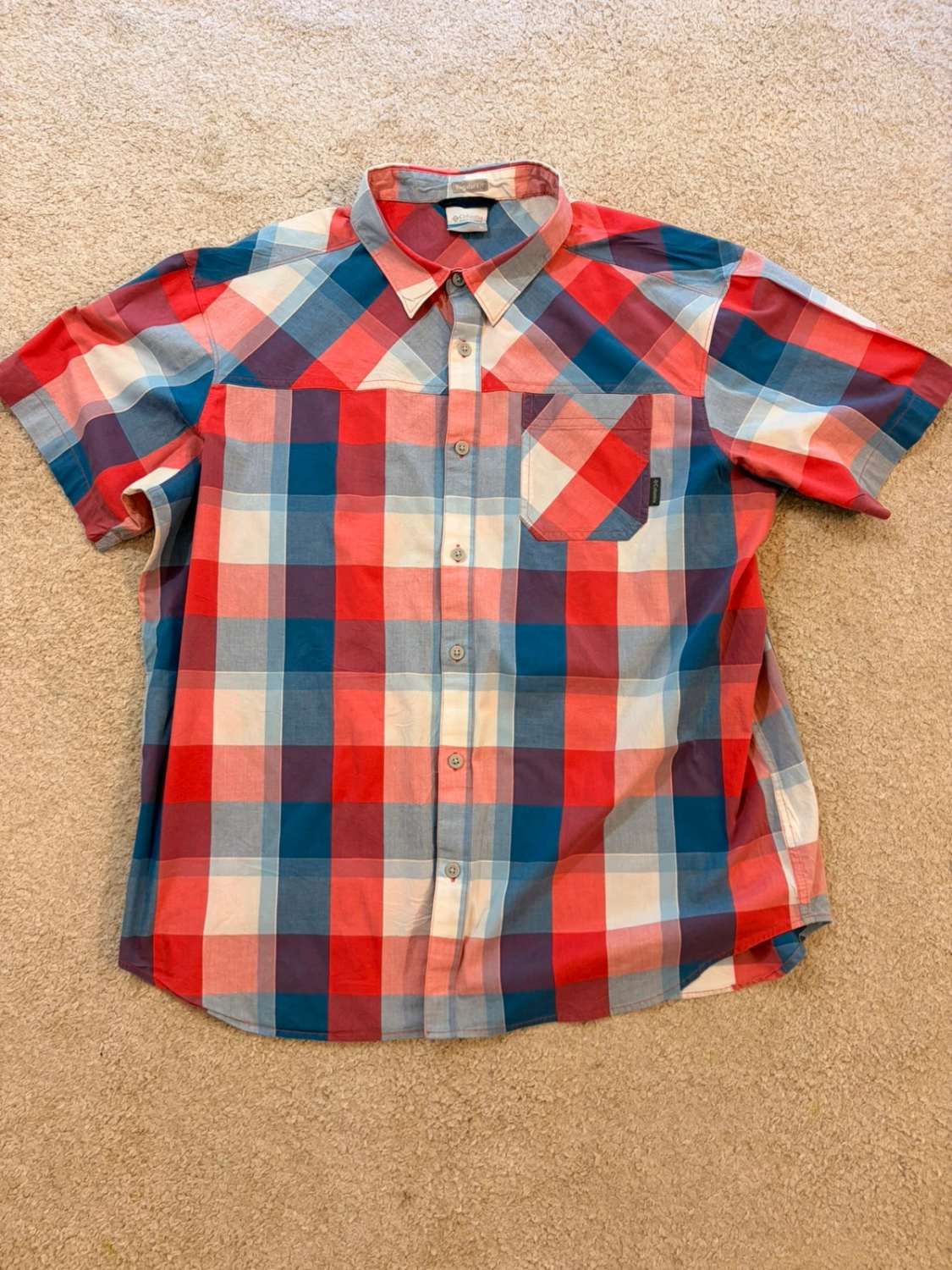 Camicia Columbia XL a Quadri - Uomo