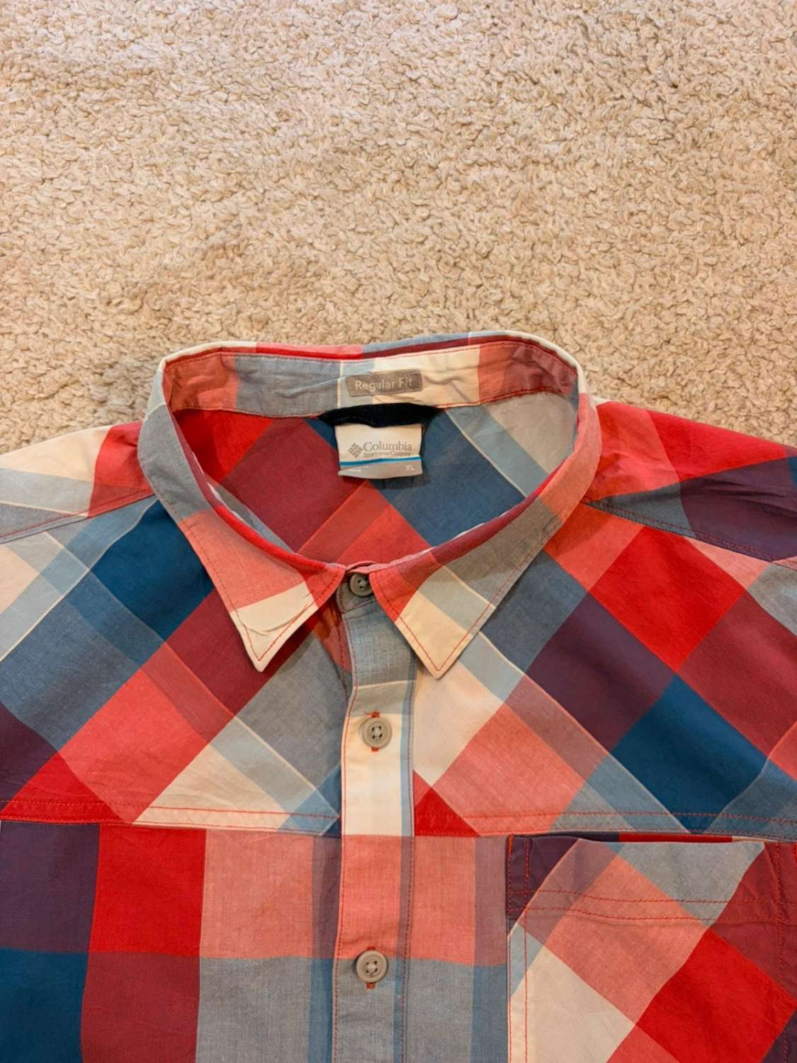 Camicia Columbia XL a Quadri - Uomo