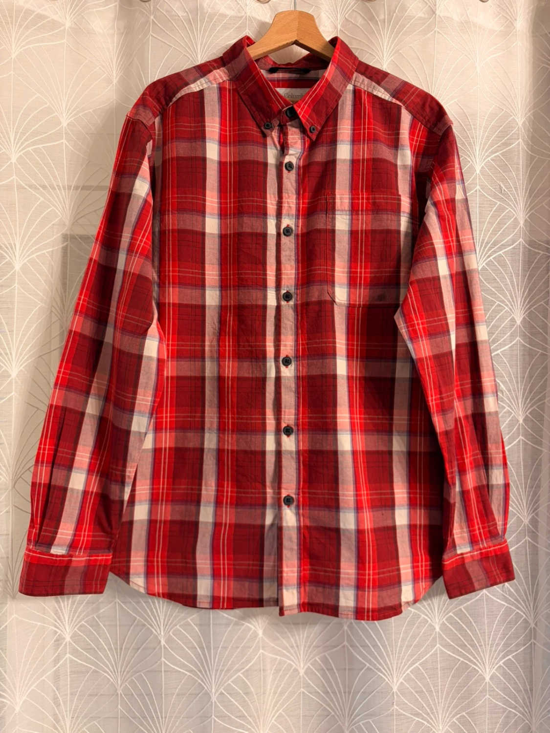 👕 Chemise Columbia à Carreaux - Homme (L)