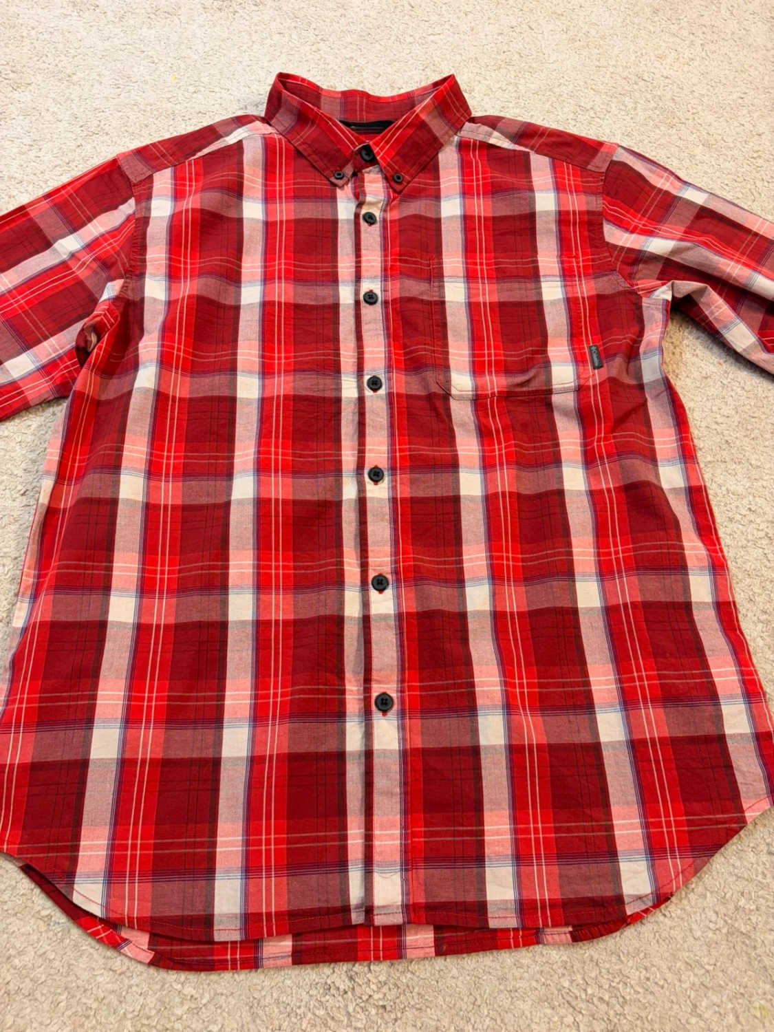 👕 Chemise Columbia à Carreaux - Homme (L)