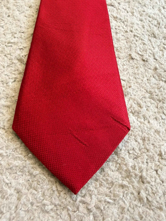 👔 Cravate Tommy Hilfiger - Soie - Rouge & Marine