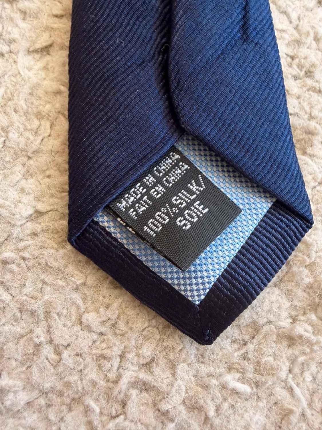 👔 Cravate Tommy Hilfiger - Soie - Rouge & Marine