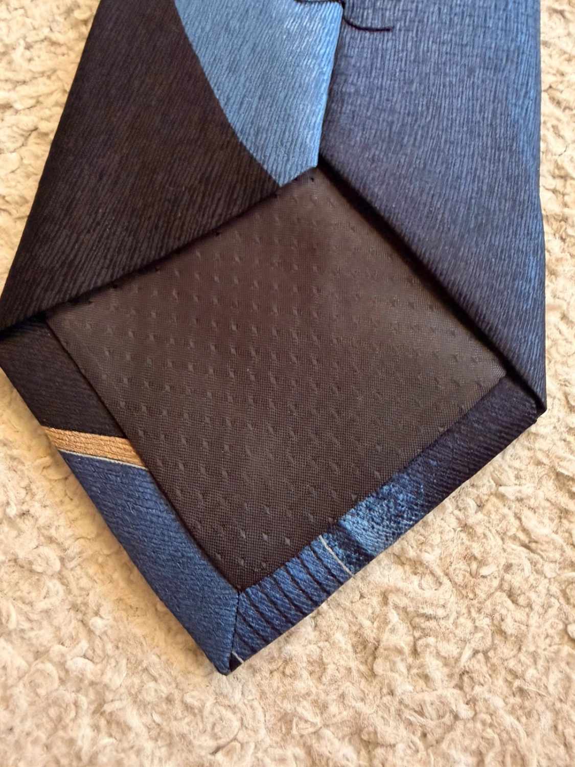 👔 Cravate Joseph & Feiss - Soie - Marine & Bleu