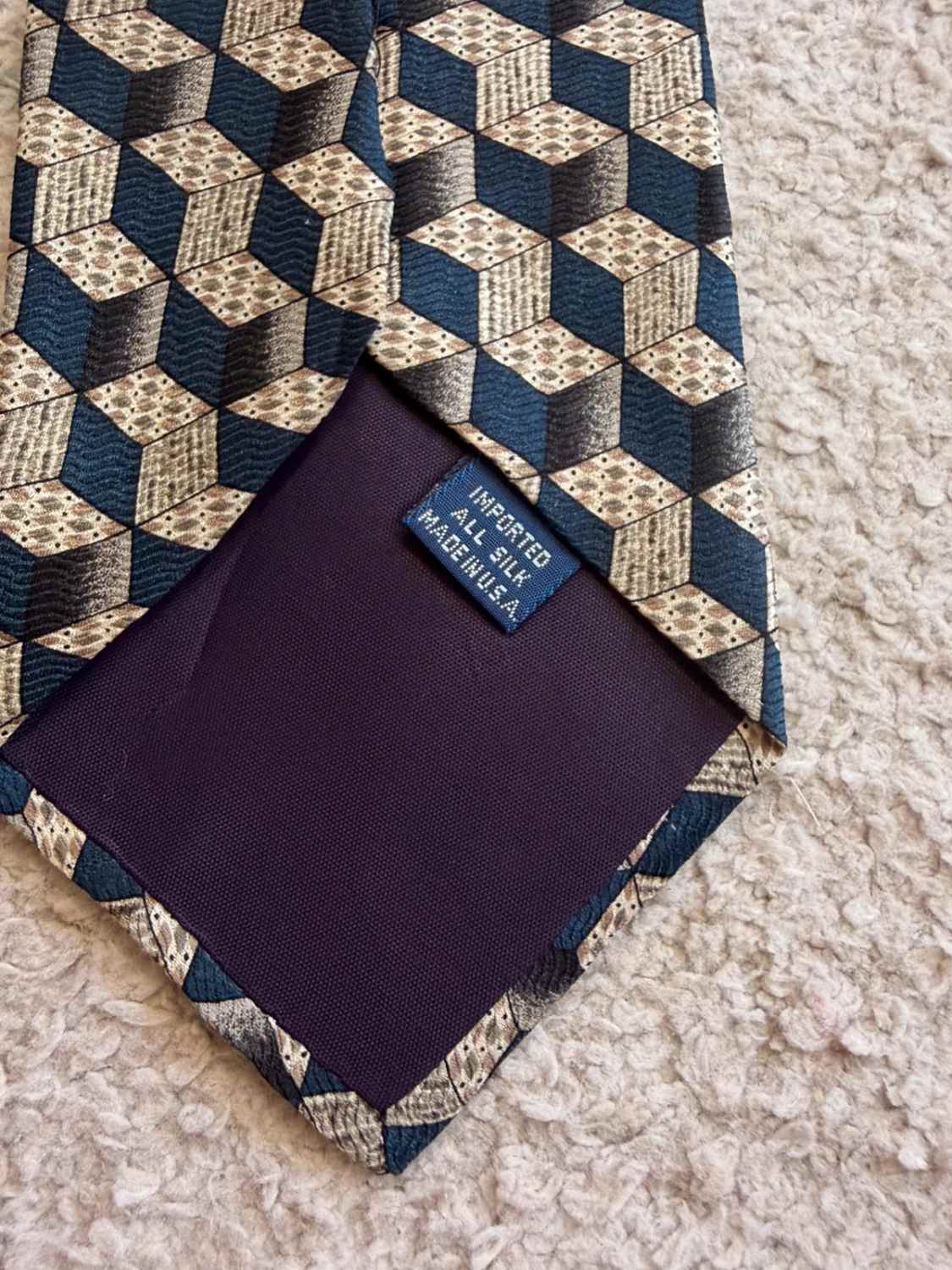 👔 Cravate Sterling & Hunt - Soie - Marine & Noir