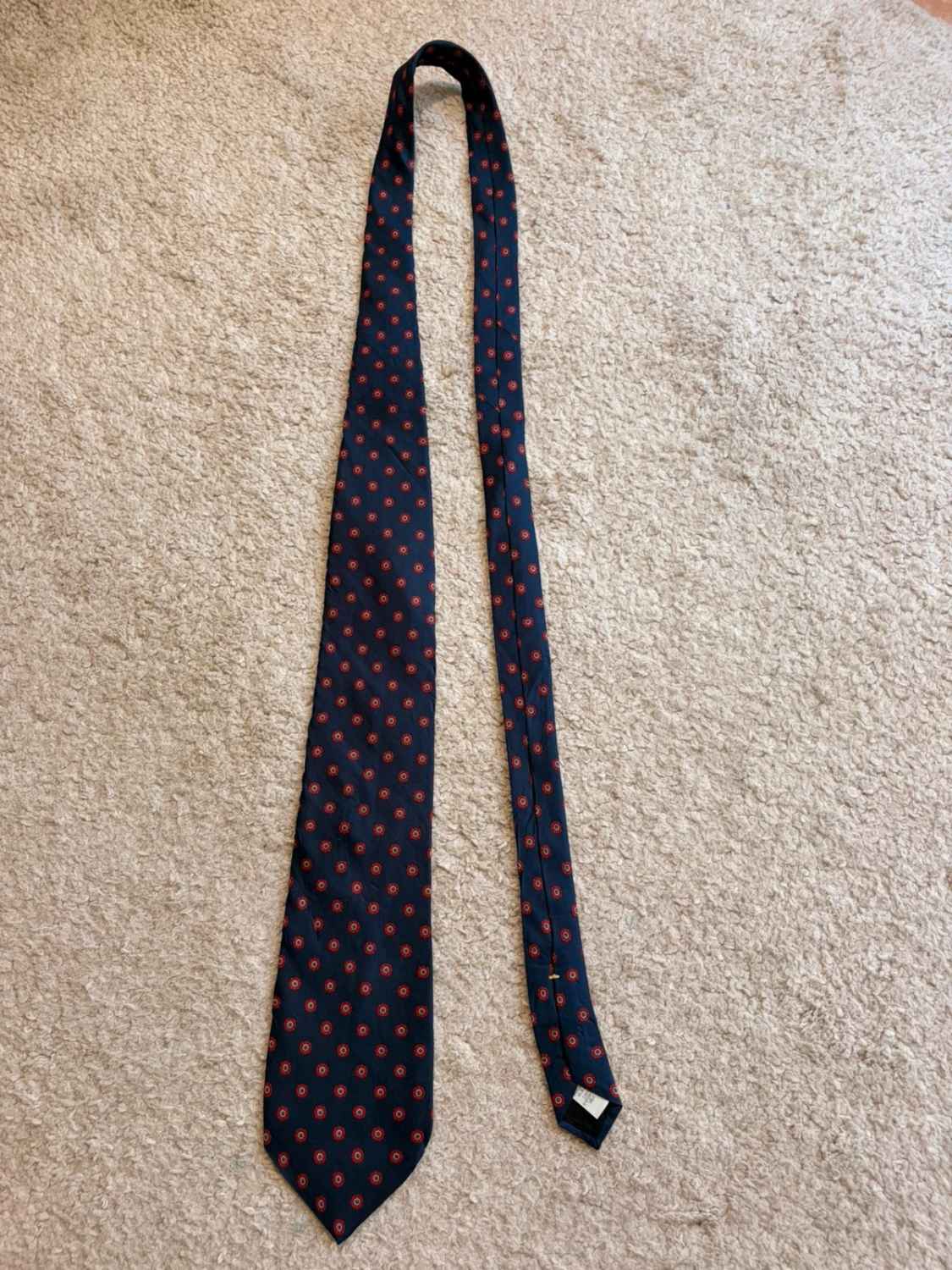 👔 Cravate Oscar de la Renta - Soie - Marine