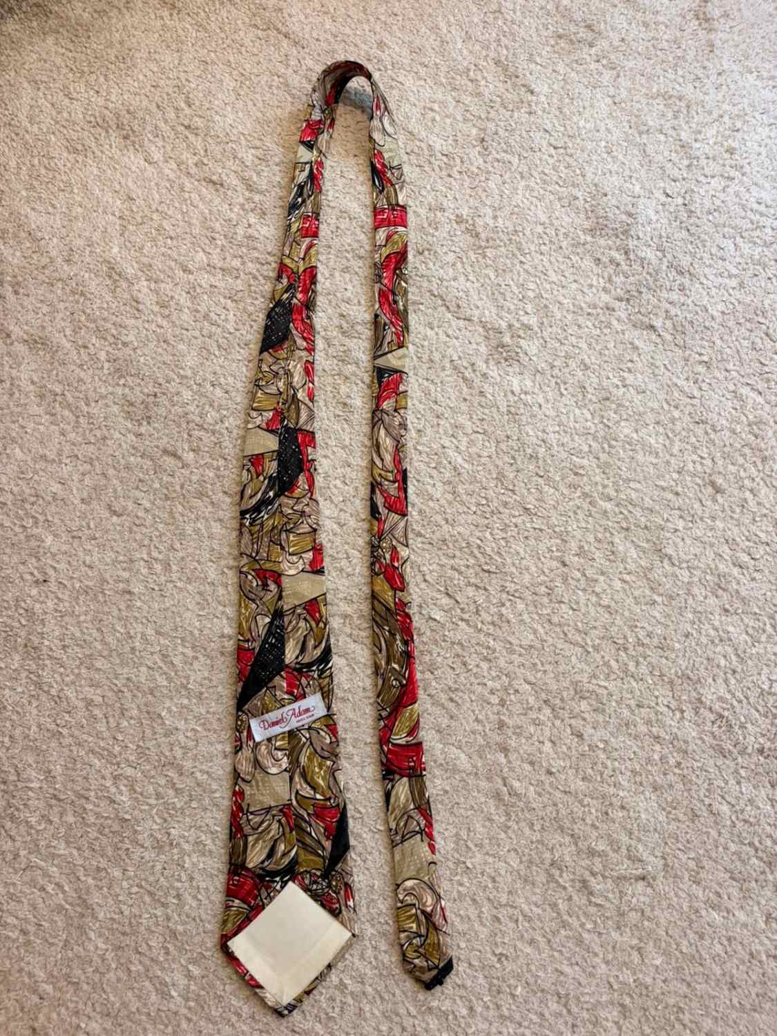 👔 Cravate Daniel Adam - Soie - Multicolore