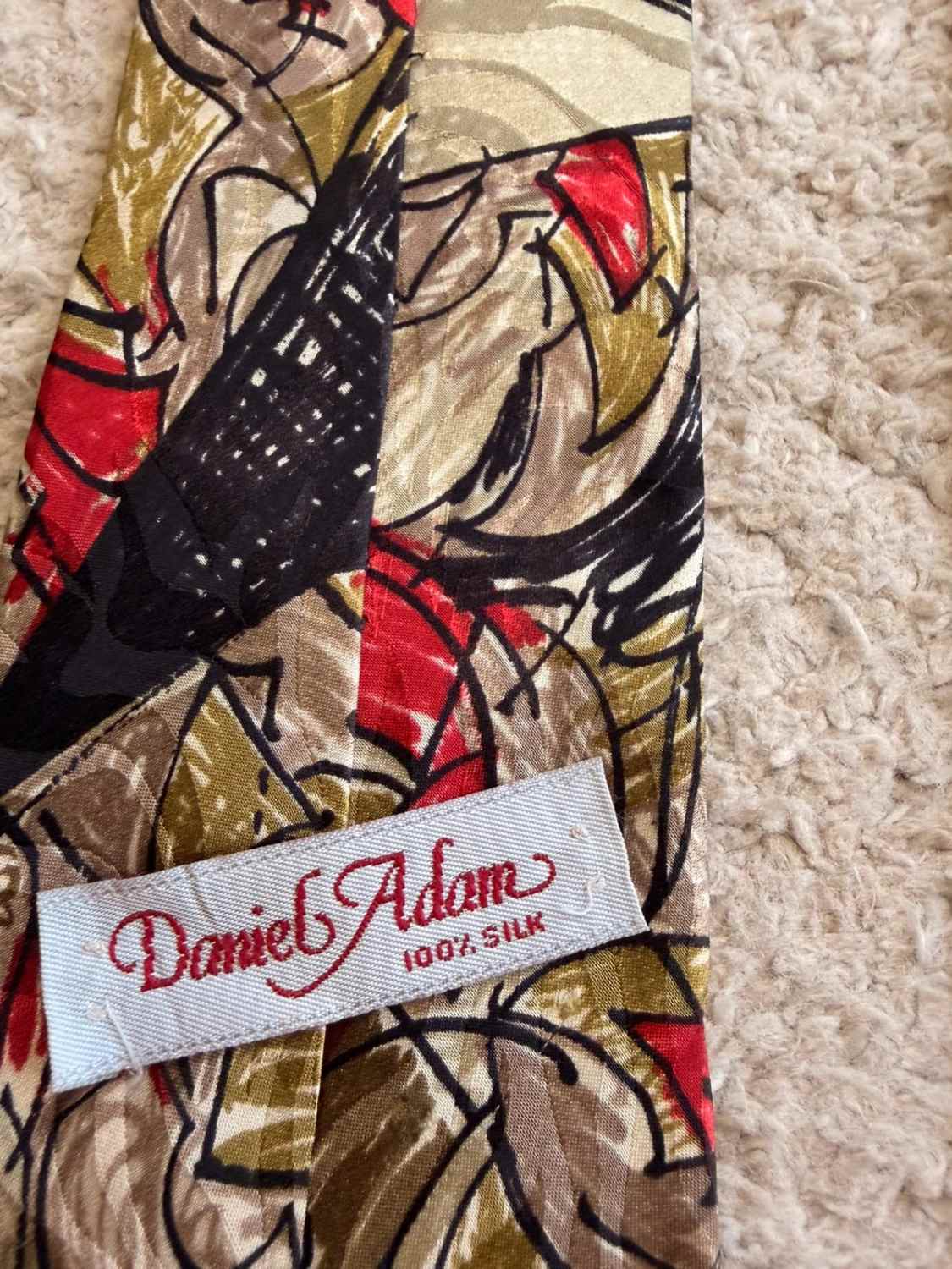 👔 Cravate Daniel Adam - Soie - Multicolore