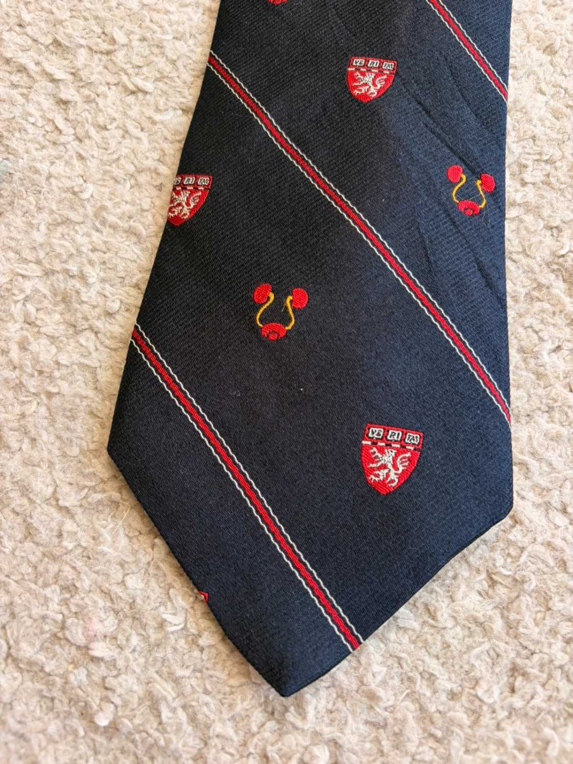 👔 Cravate Harvard Urology - Marine & Rouge