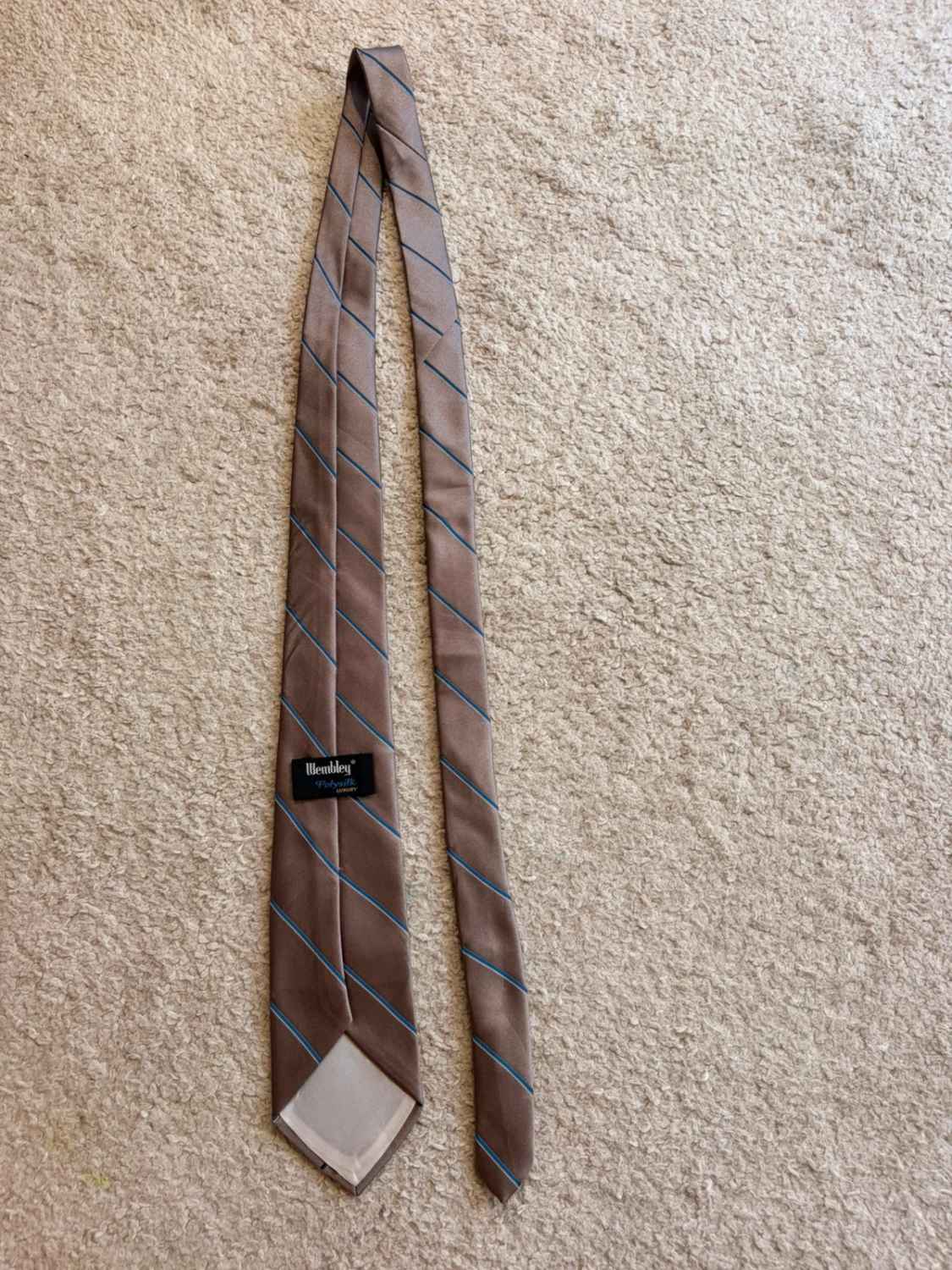 👔 Cravate Wembley - Polysilk - Rayures