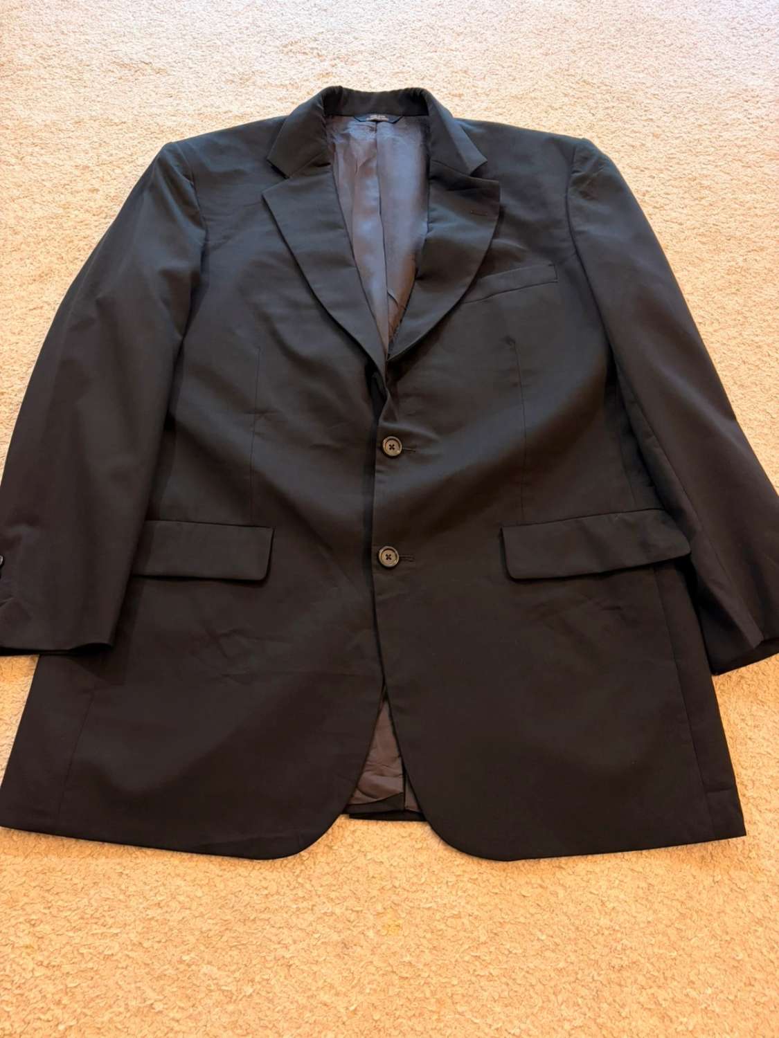 Blazer Longo Brooks Brothers M - Preto - Lã