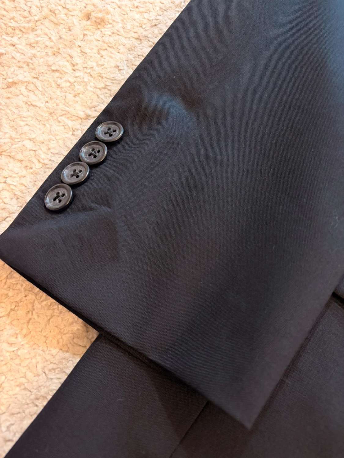 Blazer Longo Brooks Brothers M - Preto - Lã
