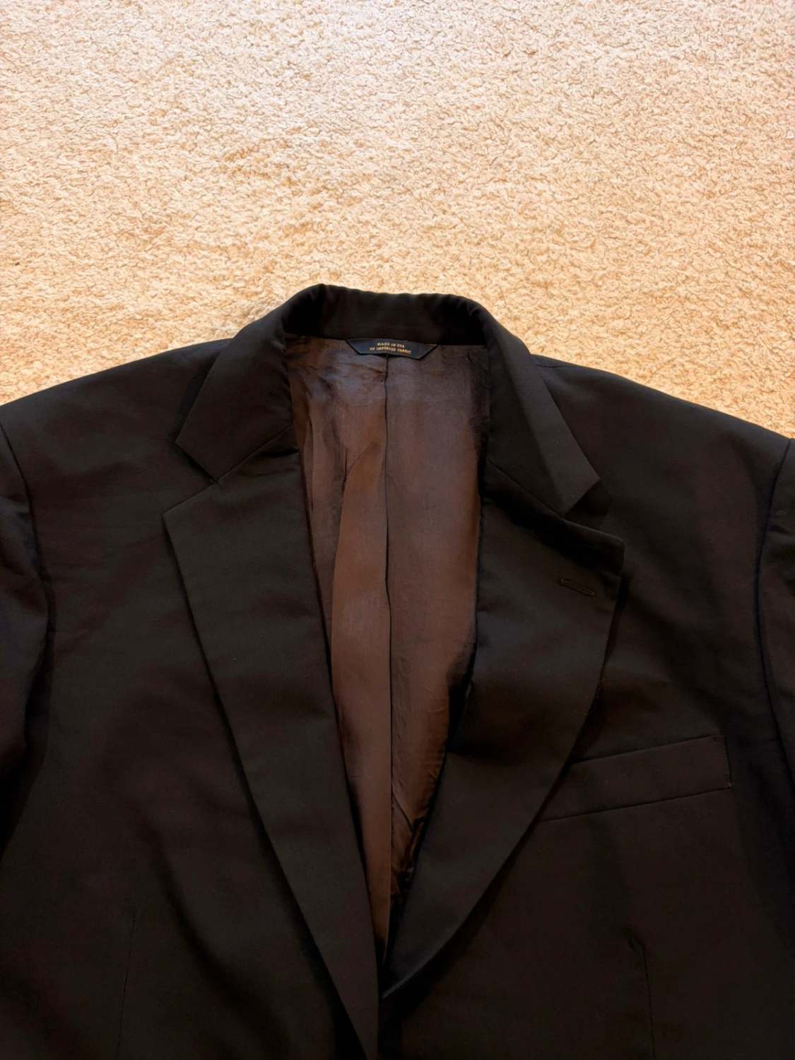 Blazer Longo Brooks Brothers M - Preto - Lã